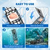 4-Pack 10-Loop Crab Snare Traps with 2 Measuring Rulers –