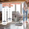 KZKR Spin Mop and Bucket Set with 10 Replaceable Microfiber