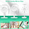 20X/1X Magnifying Makeup Mirror with Lights, Double-Sided Home Vanity Mirror