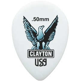 Clayton Picks ST50/12 .50 mm Guitar Picks, 12 Pieces