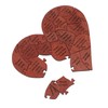 Wooden Heart Puzzle Valentines Day Heart Shape Puzzles Romantic Love