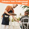 Solaradgy Premium Server Pouch, Beautyflier Waist Apron for Cash Adjustable