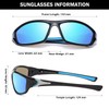 Sports Polarized Sunglasses For Men Cycling Driving Fishing 100% UV