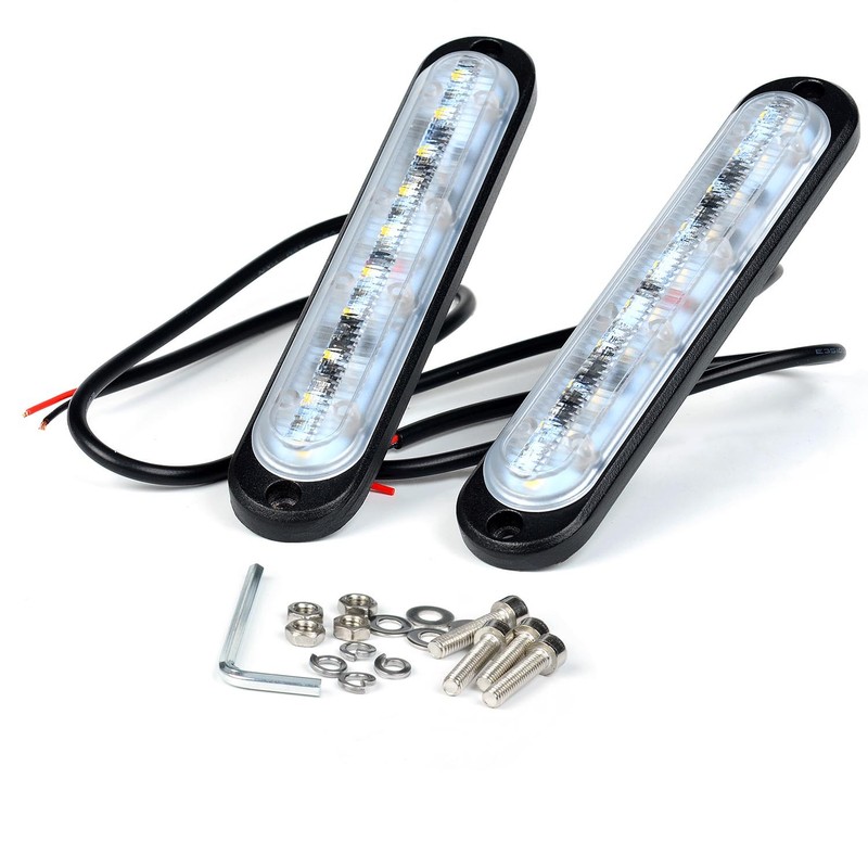 KAWELL Work Light, Daylight, Back Lamp, LED, 12 V, Thin,