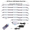 EAGWELL Storefront Light 20 Ft RGB Store Front Lights 40