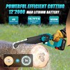2-in-1 Electric Pole Saw for Tree Trimming, 8 Inch Cordless