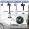12V Charger Compatible with Shark FlexBreeze Fan, Replacement Power Adapter