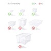 20 Clip Lock Compatible with Samla Clip Lock - Suitable