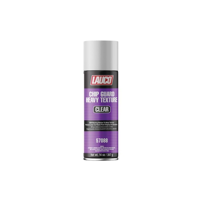 LAUCO Heavy Texture Chip Guard Clear Aerosol Spray Can 13oz