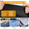 Kipiea 600D Outdoor Waterproof Square Hot Tub Cover Protector, Heavy