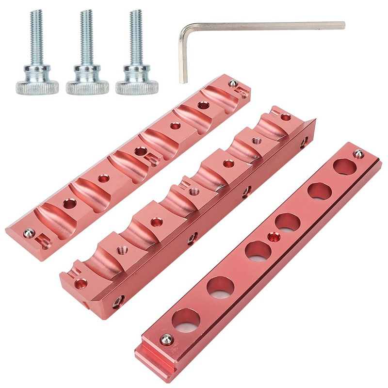 12.1mm 6 Holes Dual Use Aluminium Alloy DIY Lipstick Mold