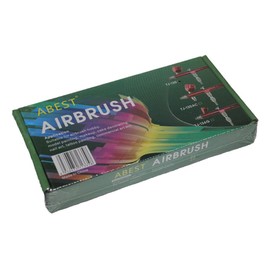 HUBEST New 0.3mm Gravity Feed Dual-Action Airbrush Paint Spray Gun Kit Set