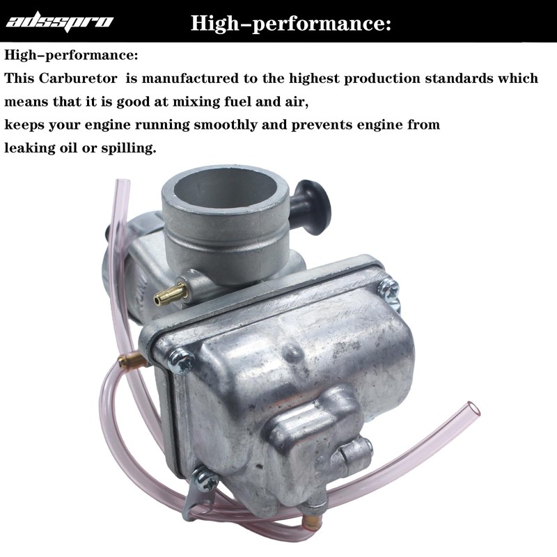 Adsspro Motorcycle Carburetor Carb for KX65 2000-2014 KX80 1979-2000 RM65