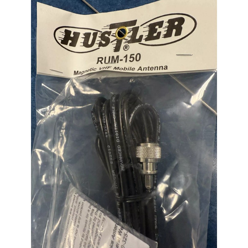 VHF Hustler RUM-150 VHF Mobile Antenna Kit 148-174 MHz w/