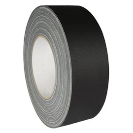 Premium Fabric Tape Various Widths and Colours Available / Black 38 mm x 50 m