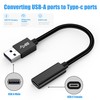 MZHOU USB C Female to USB Male Adapter with 10Gbps,
