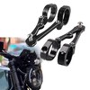 GUDITEM Motorcycle Headlight Bracket CNC 39mm-41mm Fork Head Lamp Holder