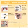 Ciglia magnetiche riutilizzabili con applicatore, ciglia magnetiche morbide e comode,