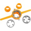 Bestgle 6 Pieces PVC Thread Maker Tool Pipe Threader Plumbing
