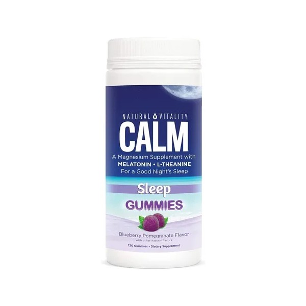 Natural Vitality 120 Gomitas Vitafusion Sabor Blueberry Granada