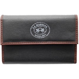 Women's Dark Brown La Martina Wallet Long W/CC Snap Pckt 325 Nobleza Dark Brown Woman 003.325, brown