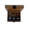 BzzBox Decorative OG Storage Box - Acacia, Lockable, with 3