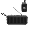 D6‑2 Wireless Bluetooth Speaker Mini Portable Solar Powered Subwoofer Support