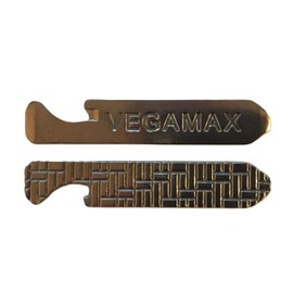 Vegamax Bottle Opener Shirt Collar Stays Stainless Steel Metal Stiffener Insert Tab Set Medium