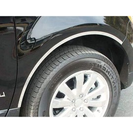 Brighter Design 4p Chrome Fender Trim w/Gasket fit for Lincoln MKX 2007-2015