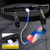 Ksrnsne Bike Handlebar Extender USB Bicycle Handlebar Extension Mount for