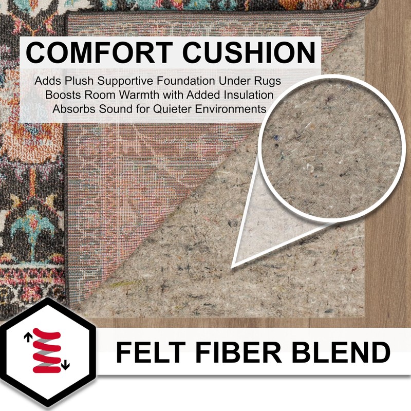 Mohawk Home 5' x 7' 1/4" Rug Pad 100% Felt