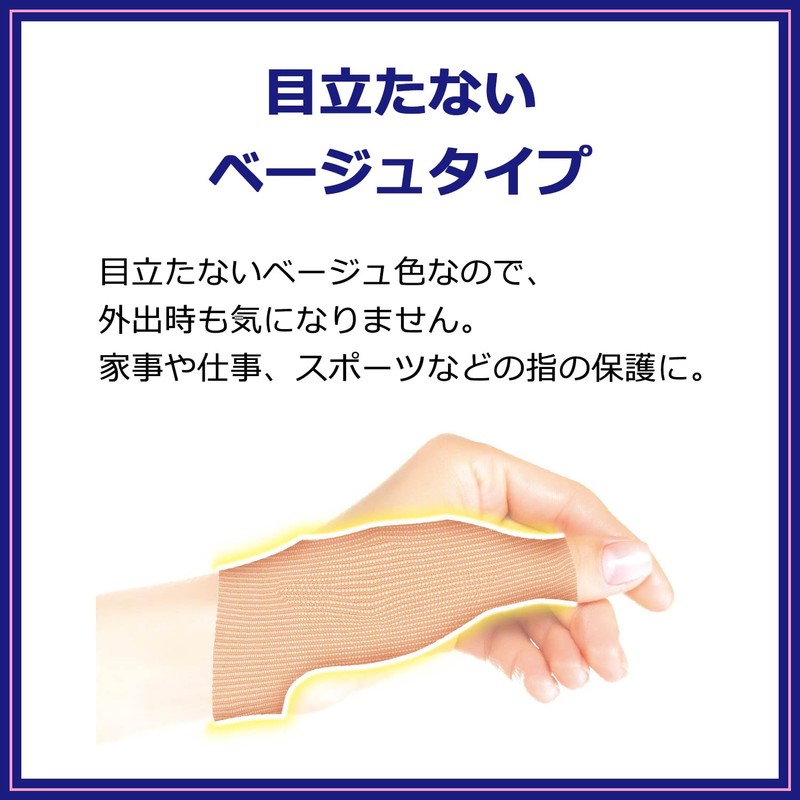 Nichiban Battlewin Finger Protector for Thumb, S~M Size YPT6SM, Easy