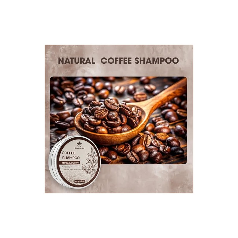 Champú De Café En Barra, Gel De Ducha Para Cabello
