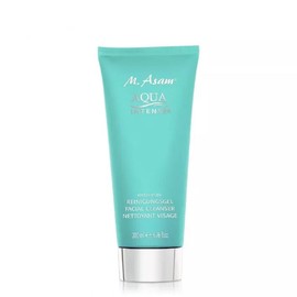 M. Asam Aqua Intense Hyaluronic Cleansing Gel (200 ml) - Facial Cleansing with Hyaluronic Acid & Vitamin B3, Removes Dirt, Impurities & Makeup with Gentle Exfoliating Effect, Vegan Face Care