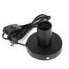 2Pcs Desktop Lamp Base Light Base Socket Screw Light Bulb