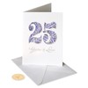 Papyrus 25th Anniversary Card for Couple (Unforgettable Moments)