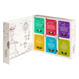 English Tea Shop Organic Premium Holiday Collection Gift Pack - 48 Tea Bags Sachets - 6 Different Flavours.