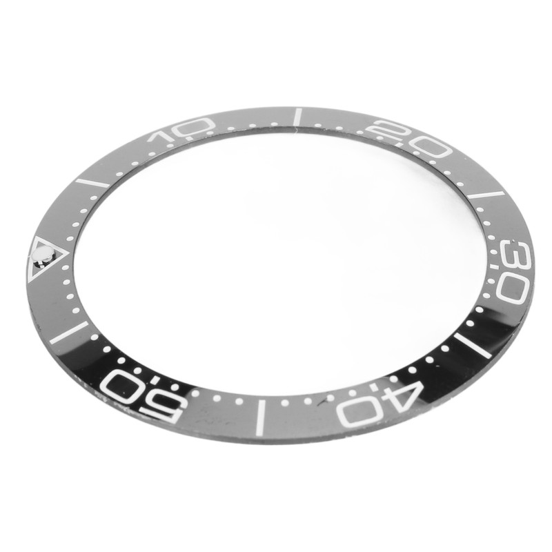 Ceramic Watch Bezel Ring Professional 38mm Watch Bezel Insert Replacement