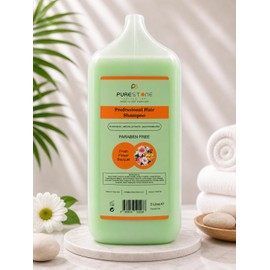 PURESTONE Fresh Flower Shampoo 5L – Paraben Free, pH Balanced, Nourishing Hydration for All Hair Types
