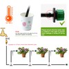VooGenzek 90 Pieces Adjustable Watering Dripper Sprinkler, Plastic Micro Flow
