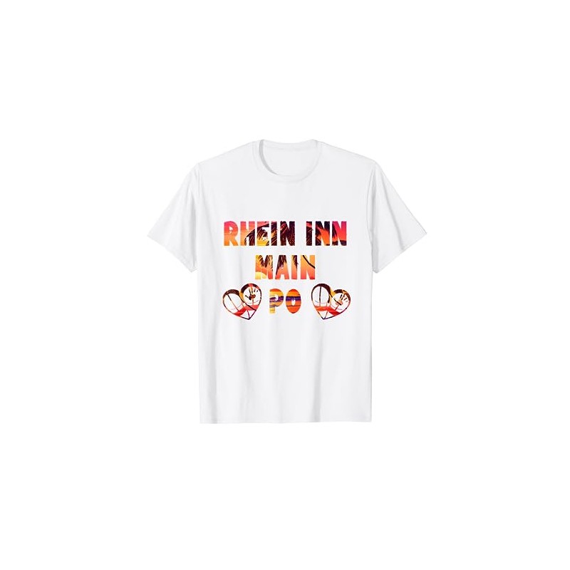 Rhein Inn Main Po Song Mallorca Sauf Lied T-Shirt