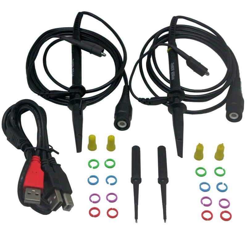 zmart PC USB Digital Oscilloscope Hantek 6022BE 2Ch 20MHz 48MSa/s