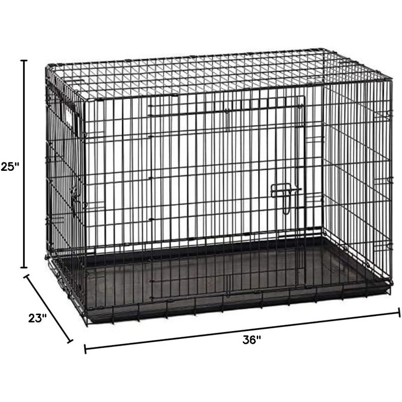 Precision Pet Products Two Door Great Crate Wire Dog Crate,