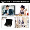 WINKIO Aluminium Money Case with Snap Closure Cheque Gift for