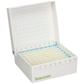Biocision BCS-206 White TruCool Hinged Cryobox (Pack of 5)