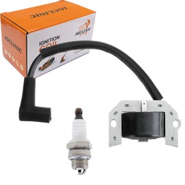 IGCLINIC Ignition Coil with Spark Plug For John Deere #MIA11064 Replace Kawasaki Engine EZGO GAS GOLF CART 2008-UP RXV 603573