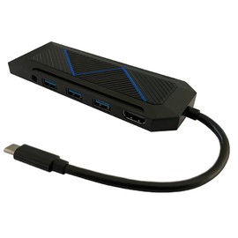 LC-Power USB Hub LC-HUB-C-MULTI-6-RGB USB-C + USB