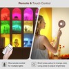 Rechargeable Puck Lights with Remote Control,2000mAh High Capacity Battery Operated