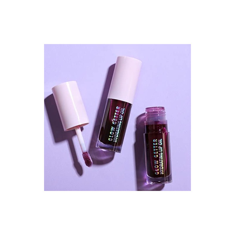 Moira Lip Oil Glow Getter Hydrating Lip Oil Berry