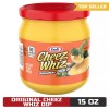 Kraft Cheez Whiz Original Cheese Dip, 15 oz